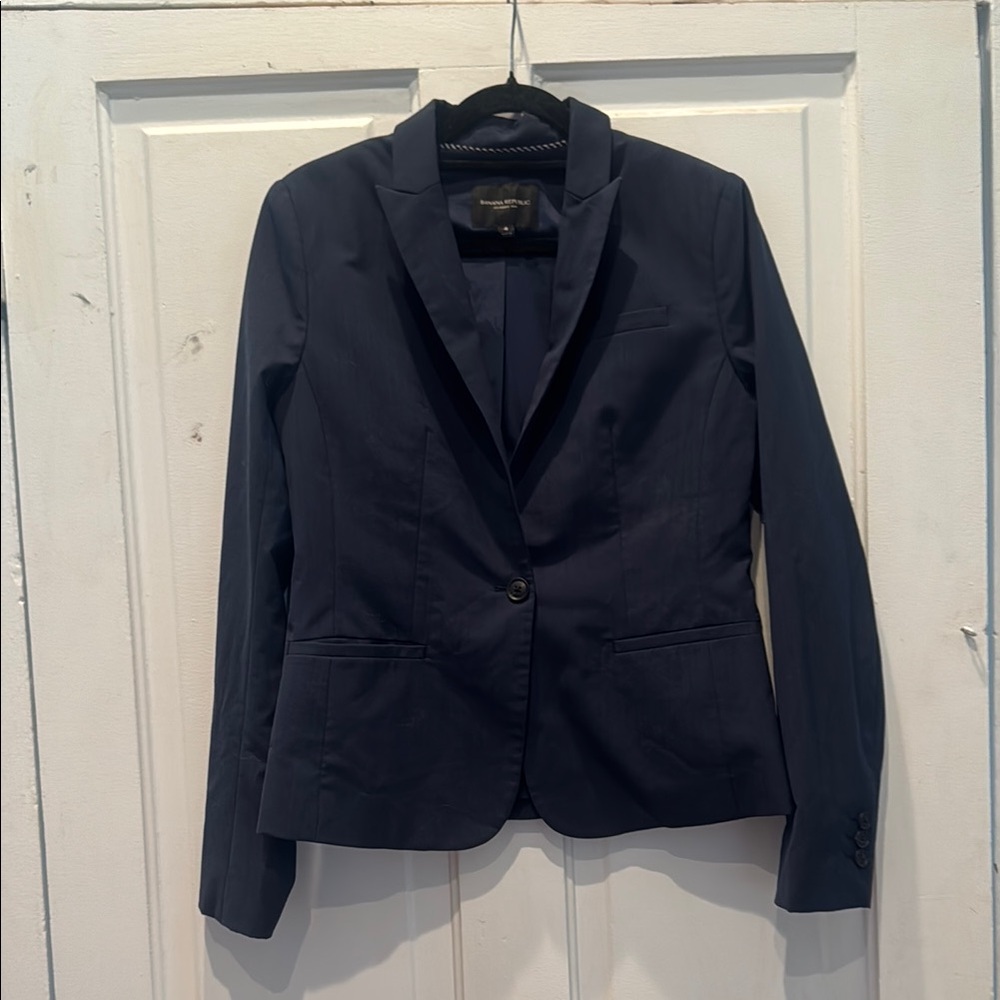 Navy Women's Blazer Banana republic